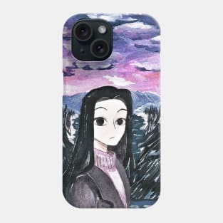 Purple Girl Phone Case