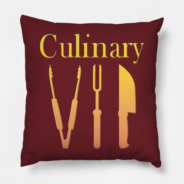 Culinary VIP Pillow by Klssaginaw