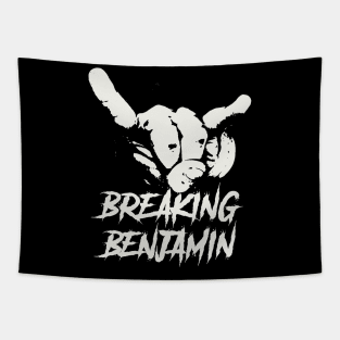 breaking benjamin horn sign Tapestry