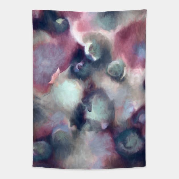 Organic Abstract 2 Tapestry by micklyn