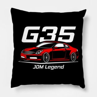 Racing Red G35 Coupe Pillow