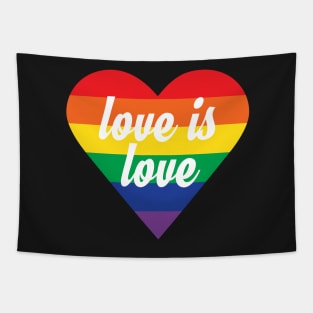 Love is Love Heart Tapestry