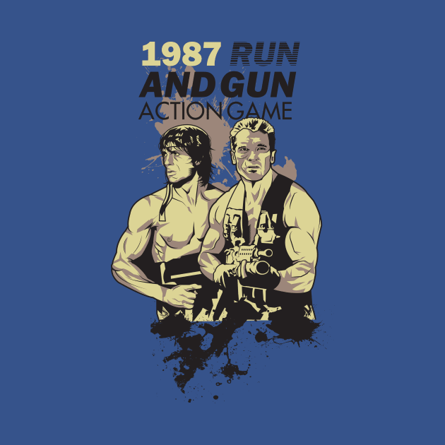 1987 RUN AND GUN ACTION GAME by Artillery26