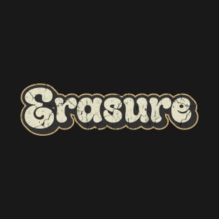 Erasure - Vintage Text T-Shirt