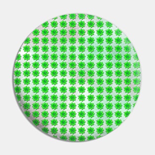 Four leaf clover pattern on texture Pin