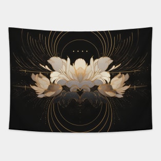 Galaxy Flowers Tapestry