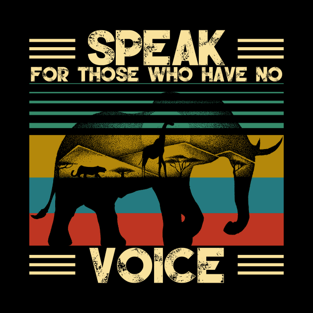 Elephant Speak For Those Who Have No Voice Animal Rights by RobertBowmanArt