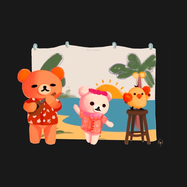 Rilakkuma Hawaii by Letrinha