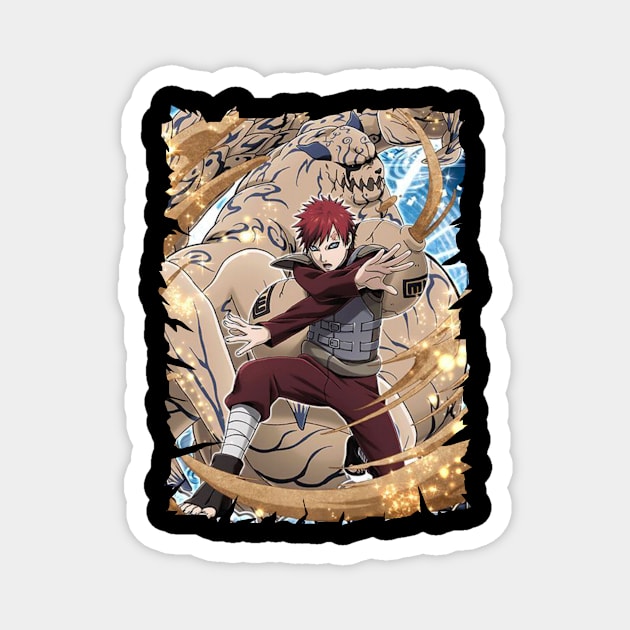 GAARA MERCH VTG Magnet by funnymushroomz