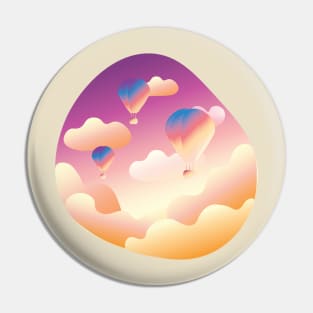 air balloon Pin