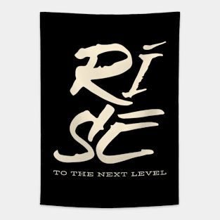 Rise To The Next Level Quote Motivational Inspirational Tapestry