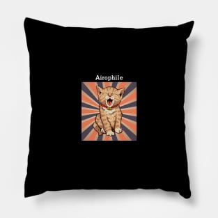 Cat t shirt - Airophile Pillow