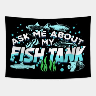 Fishkeeping Aquarium Fish Tank Fishkeeper Gift Tapestry