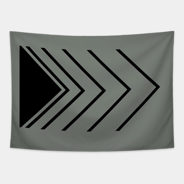 Black and White T-shirt Tapestry by Crown_of_Creation_Art