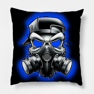 Toxic/Radioactive Skull Gas Mask Pillow