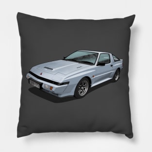 1989 Mitsubishi Starion EX Widebody Turbo in silver Pillow