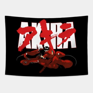 Kaneda's Iconic Ride - Akira Anime Tapestry