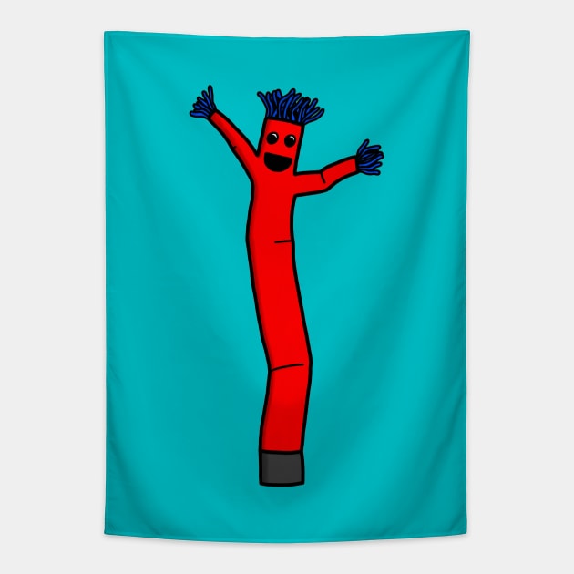 Tube Man Tapestry by NoirPineapple