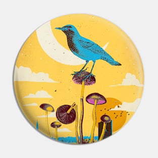 CITY BIRD Pin