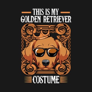 This Is My Golden Retriever Costume - Funny Retriever Dogs T-Shirt