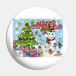 HWS Holiday Collection - Merry Christmas Pin