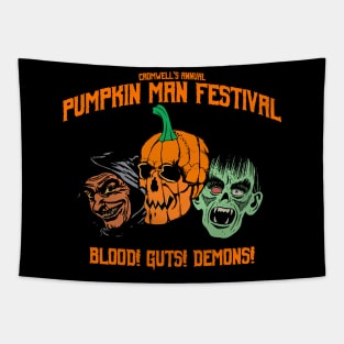 Cromwell's Annual Pumpkin Man Festival - The Pumpkin Man Tapestry