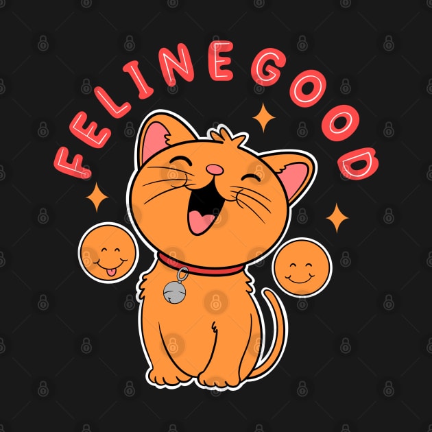 Feline Good by Artthree Studio