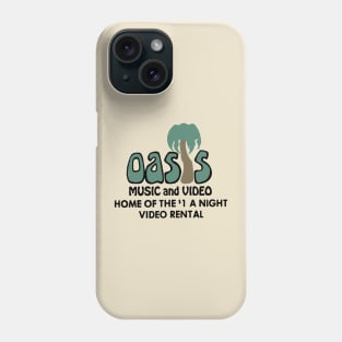 Oasis Music and Video - Limited Rental Store Collection T-Shirt Phone Case