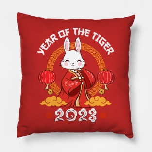 Happy Chinese New Year 2023 - Year Of The Rabbit Zodiac Pillow