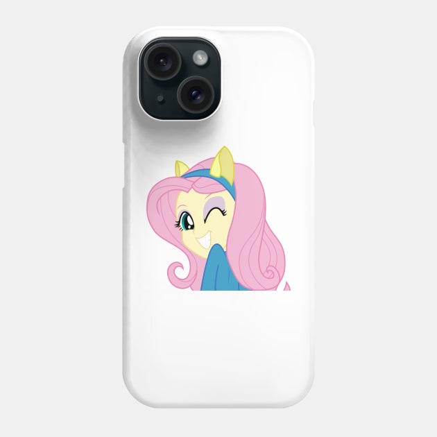 Winking Fluttershy Phone Case by CloudyGlow