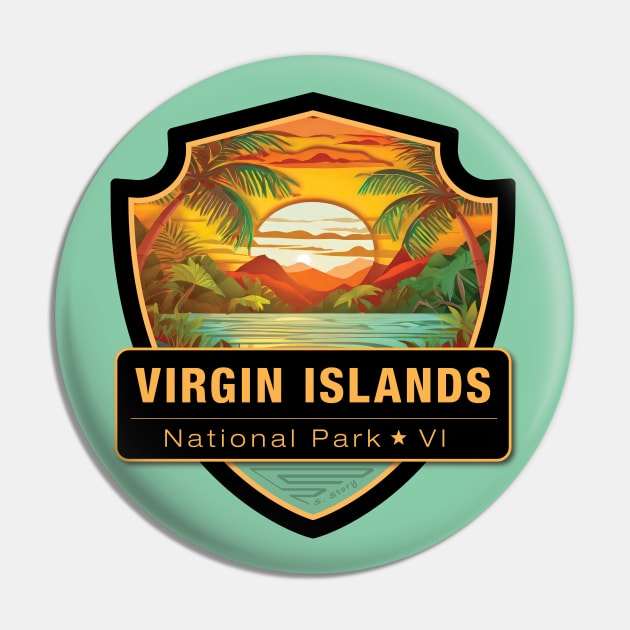 Virgin Islands National Park Pin by Curious World