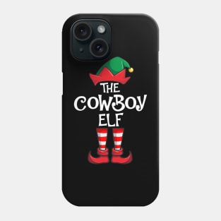 Cowboy Elf Matching Family Christmas Country Phone Case