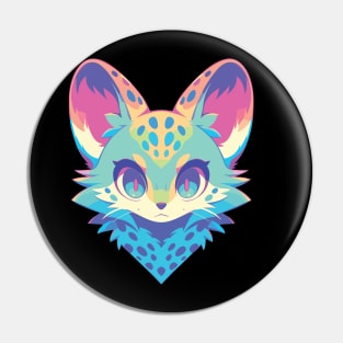 Kawaii Cute Wildcat Series - 008 Pin