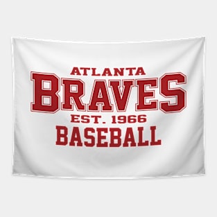 Braves Atlanta Baseball Tapestry