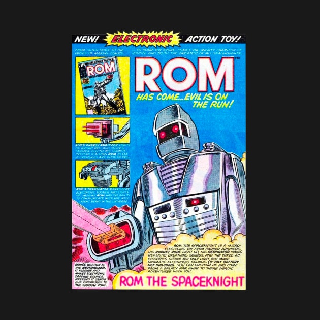 rom spaceknight by UNDER THE QUARTER