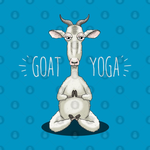 Goat Yoga by Jitterfly