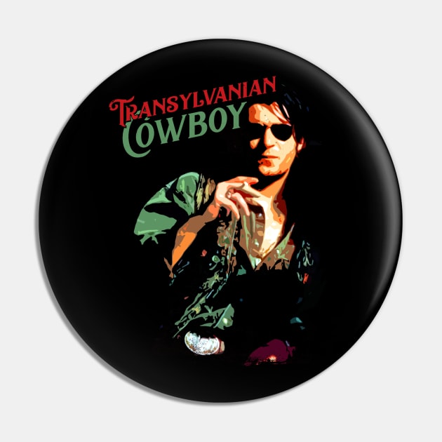 Jimmy the Transylvanian Cowboy Pin by hauntedjack