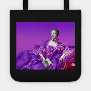 Madame de Pompadour in Pink and Purple Tote