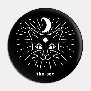 the magician cat tarot card of the magician moon cat Pin