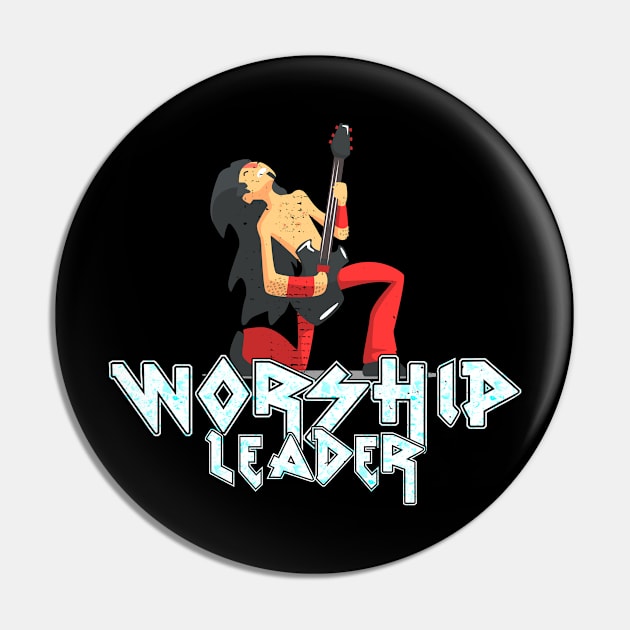 Worship Leader Guitarist Pin by Proxy Radio Merch