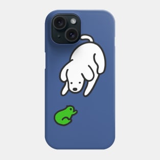 Dog and Frog Phone Case