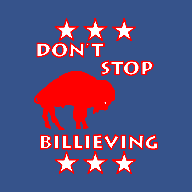 Don't Stop Billieving by BDN Tees