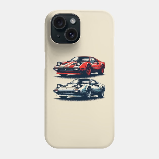 Ferrari 308 Phone Case by Vehicles-Art