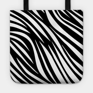 SAFARI Print Zebra Stripes Tote