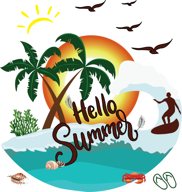 Hello Sunshine Letters Print T Shirt Funny Graphic Summer Short Sleeve Casual Top Tees Blouse Kids T-Shirt by Meryarts