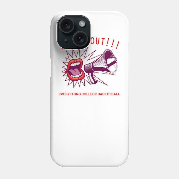 ECB Shout Out Phone Case by ECBpodcast