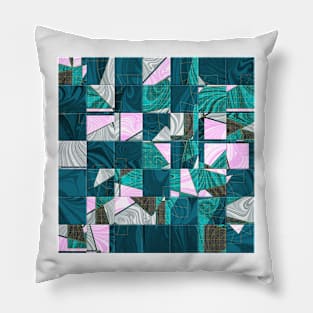 Abstract Triangles #2 Pillow