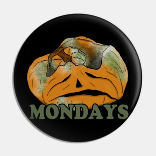 Pumpkin Mondays Pin