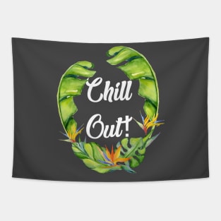 Cool chill out design Tapestry