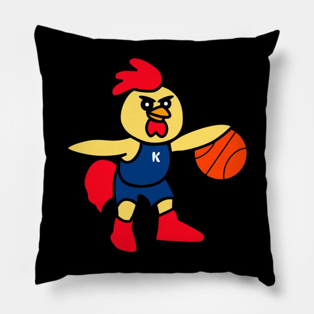 Kentucky Chicken with Basketball Pillow by Movielovermax